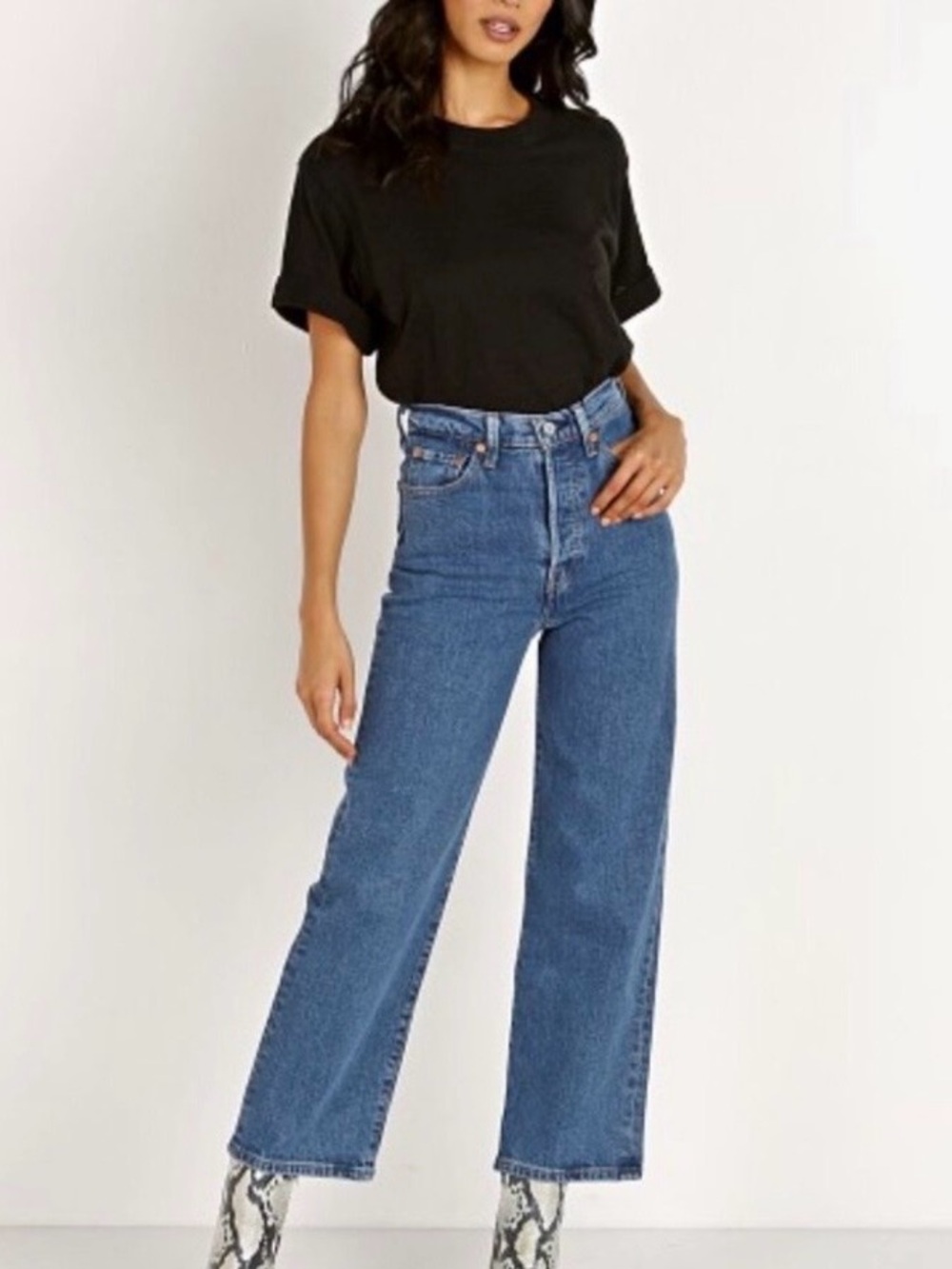 Levi's Ribcage Straight Ankle Denim- Georgie Size 29
